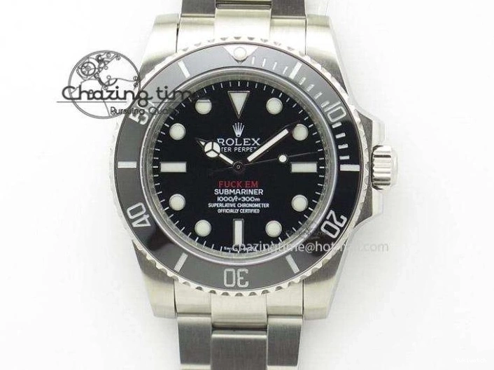 JF Sec@9 Bracelet Edition On Daytona A7750 Dial SS 116520 Black 0314